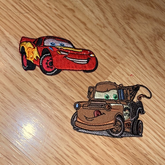 DISNEY IRON ON PATCHES Cars & Mater NEW - Picture 2 of 6